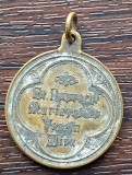 (M1980) MEDALION / PANDATIV RELIGIOS AUSTRIA - BISERICA MARIAZELL, VINTAGE