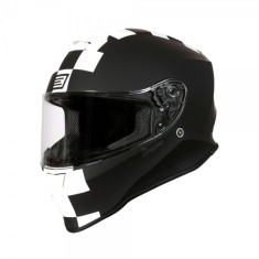 Casca moto integrala cu ochelari, Origine Contest, marime M, culoare alb/negru m... Cod Produs: MX_NEW 2031510201004M