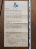 Cumpara ieftin LEOPOLD SCHINDL SI CAROL SCHINDL, TABLOU DESCRIPTIV CONSTRCTIE , SEMNAT DE CEI DOI ARHITECTI, 1934