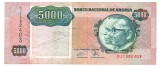 Angola 5 000 5000 Kwanzas 1991 P-130c Seria 1382403
