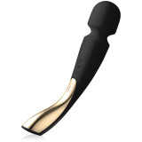 Lelo Smart Wand Massager 2 Large cap de masaj și vibrator Black 30 cm