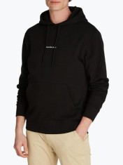 Hanorac barbati Grid Monogram J30J325639, croiala Regular Fit, Negru, XL foto