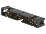 Conector IDC soclu tată 34 pini 2A THT 3M 2500 drept pentru PCB