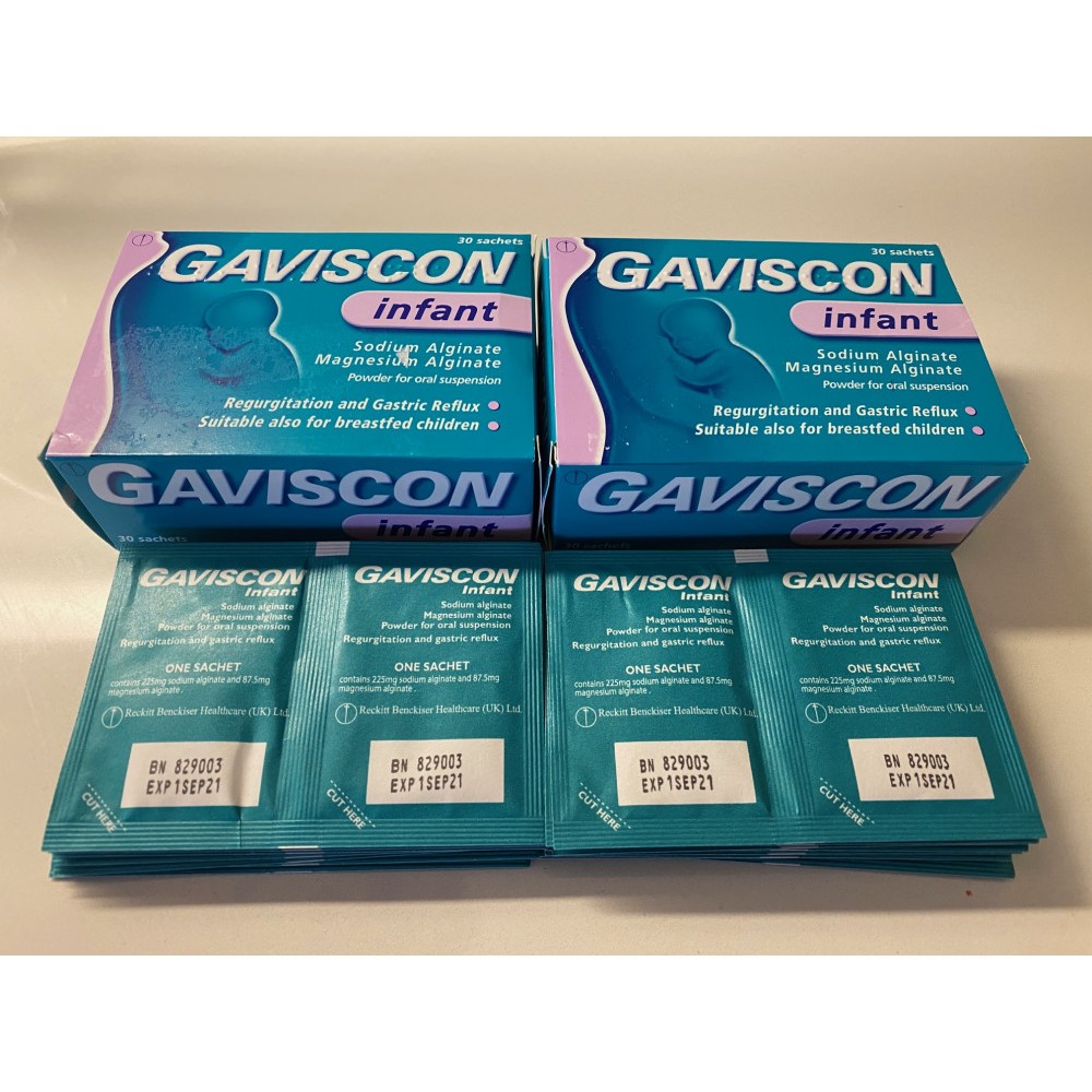 Gaviscon Infant impotriva refluxului gastric la bebelusi val. minim