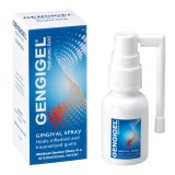 Spray Oral, Gengigel, Formulă Gingivala Activa, Calmeaza Rapid Iritatiile si Inflamatiile Gingivale, cu Acid Hialuronic, 20ml