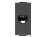 Priza internet UTP RJ45 CAT5E 1M Vimar Neve carbon matt 09338.9.CM