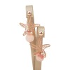 Cercei Opal Roz, Jad &amp; Perle Argint 925 Placat Aur Roz Special Plus Elaris, 4.5cm, Cutie Cadou - Bijuterii Handmade Italia