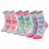 șosete Skechers 3PPK Girls Casual Fancy Tie Die Socks SK41076-6064 multicolor