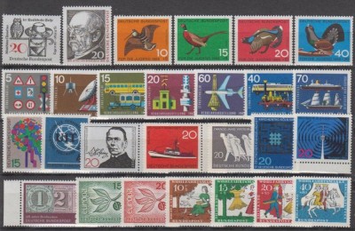 C5 - Germania 1965 - Anul complet.nestampilate MNH foto