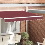 vidaXL Marchiză pentru Cadru de 2.5 m Bordo 2.3x0.2 m