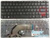 Tastatura HP ProBook 640 G1 layout US fara rama enter mic, ProBook 645 G1 layout US fara rama enter mic
