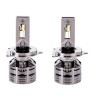 2 x Led H4 Lumini Lampa Faruri Becuri Auto Camoin Moto Hi/Low Beam 80W 12000lm 6500K 12V 24V