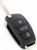 Audi - model nou - carcasa cheie tip briceag cu 3 butoane, OE
