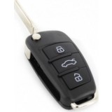 Audi - model nou - carcasa cheie tip briceag cu 3 butoane
