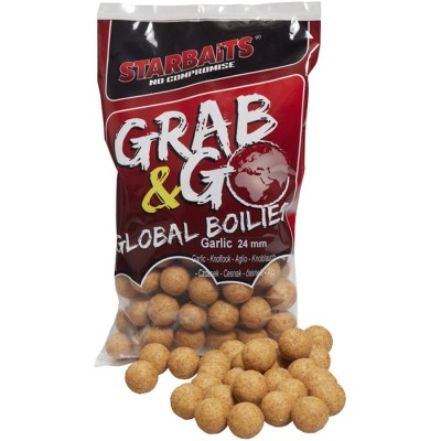 Boilies Starbaits G&amp;amp;G Global, Usturoi, 24mm, 1kg foto