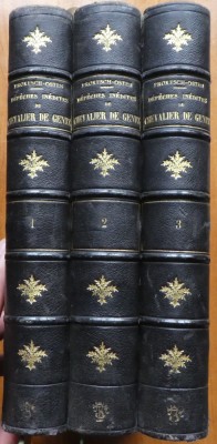 Osten, Scrisori de Gentz, domn de Valahia, Politica europeana, 3 volume, 1877 foto