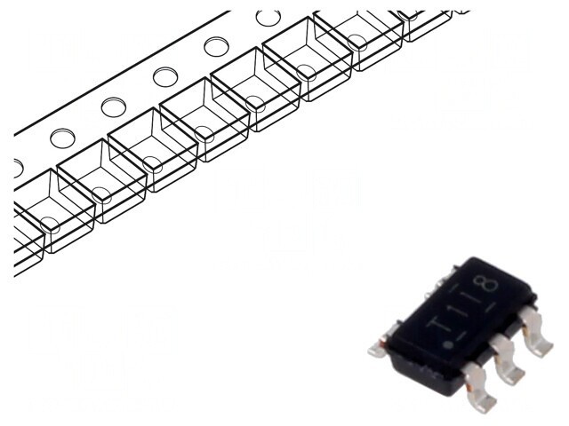 Comparator Universal SMT SOT23-5 2-36V 250nA