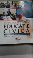 EDuca?ie Civica - manual pentru clasa a IV-a, T. Pi?ila, C. Mihailescu foto