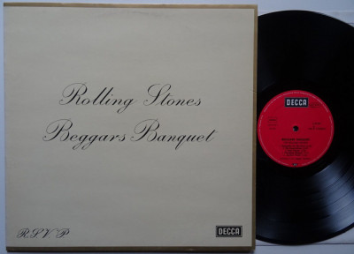 LP (vinil vinyl) Rolling Stones &amp;lrm;&amp;ndash; Beggars Banquet (VG+) foto