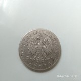 -Y- POLONIA 2 ZLOTI 1934 VG+ ( ARG ) - TIRAJ MAI MIC !