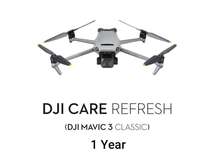 Licenta electronica DJI Mavic 3 Classic, 1YCare Refresh
