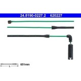 ATE senzor de avertizare, uzura placute de frana