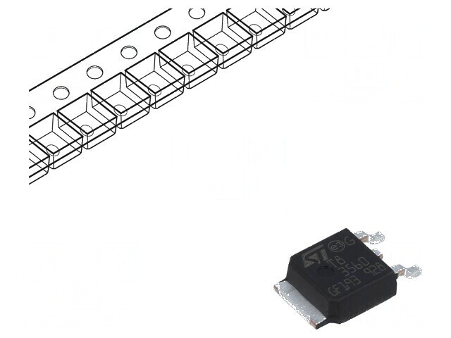 Triac 600V 8A DPAK - Igt 35mA, Ifsm 80A