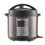 Multicooker Alacarte Heinner, 1000 W, 3.8 l, gatire sub presiune,14 programe, display LED, 0.8 bar, temporizator, accesorii incluse, Negru