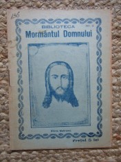 BIBLIOTECA MORMANTUL GOLGOTA MORMANTUL DOMNULUI 1930