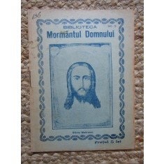 BIBLIOTECA MORMANTUL GOLGOTA MORMANTUL DOMNULUI 1930