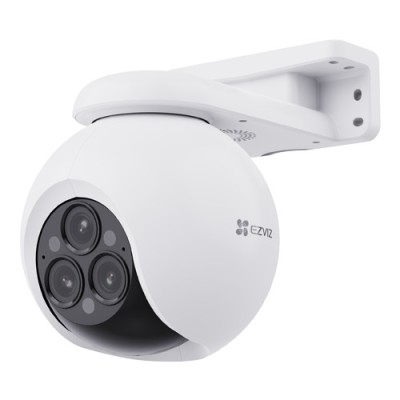 Camera IP Pan&amp;amp;Tilt, Wi-Fi, 3 lentile, 4MP, Audio bidirectional, IR 30m, Color 24/7, Alarma - EZVIZ CS-H80f(3x4MP) foto