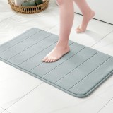 Cumpara ieftin Covoras baie universal, antiaderent, 60x 90 cm, Gri - CN