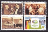 Uruguay 2006 sport fotbal MI 2887-2890 MNH w55, Nestampilat