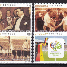 Uruguay 2006 sport fotbal MI 2887-2890 MNH w55