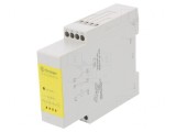 Releu de Siguranță 230VAC, 2 Ieșiri, IP20