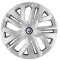 Set 4 Capace Roti Autohelix MSA&reg; potrivite jantelor de 16 inch, pentru Bmw Nou, model Raven Gri
