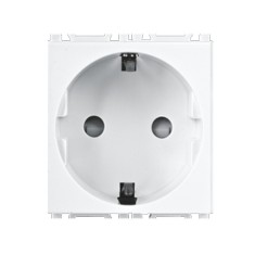 Priza schuko 2M Thea Optima Panasonic alb P-TOS