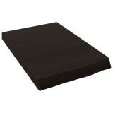Blat de baie, maro inchis, 40x60x(2-6) cm, lemn masiv tratat