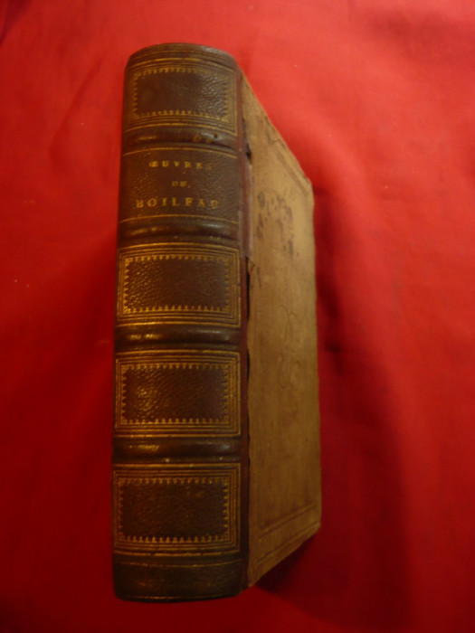 Boileau -Oeuvres Completes Ed.1862 -Biblioteca Regala personala Carol I -Cifru R