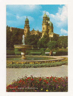 FA22-Carte Postala- GERMANIA - Munchen, Royal Garden , necirculata foto