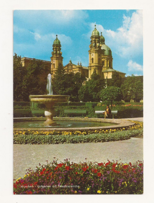 FA22-Carte Postala- GERMANIA - Munchen, Royal Garden , necirculata