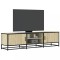 vidaXL Dulap TV, stejar sonoma, 160x35x41 cm, lemn prelucrat și metal