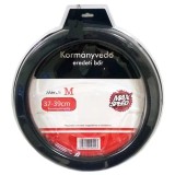 Husa volan din piele Maxspeed - M - &Oslash; 37/39cm - Negru Garage AutoRide