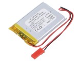 Baterie Li-Po AKYGA 3,7V 750mAh cu conector JST SYP-02T-1
