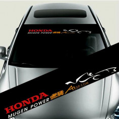 Sticker parasolar auto HONDA (126 x 16cm) foto