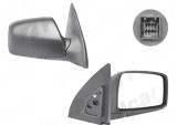 Oglinda exterioara Kia Sportage (Je), 09.2004-10.2010, Dreapta, reglare electrica; grunduit; incalzita; geam convex; cromat; 5 pini
