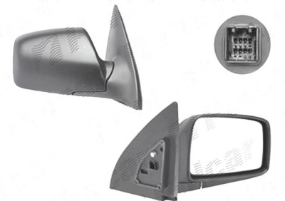 Oglinda exterioara Kia Sportage (Je), 09.2004-10.2010, Dreapta, reglare electrica; grunduit; incalzita; geam convex; cromat; 5 pini foto