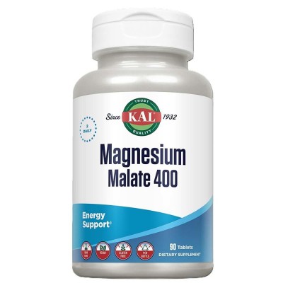 Magnesium Malate 400 miligrame 90 tablete Kal Secom foto