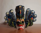 Masca asiatica Feng Shui de protectie |Sri Lanka| veche