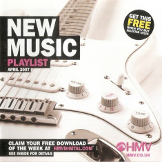 CD Various ‎– New Music - Playlist : April 2007 , original, electronica